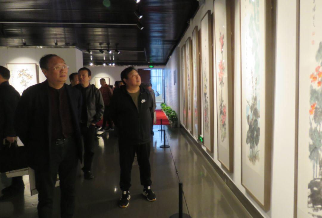 高建胜花鸟画作品邀请展 在淮安市美术馆盛大开幕