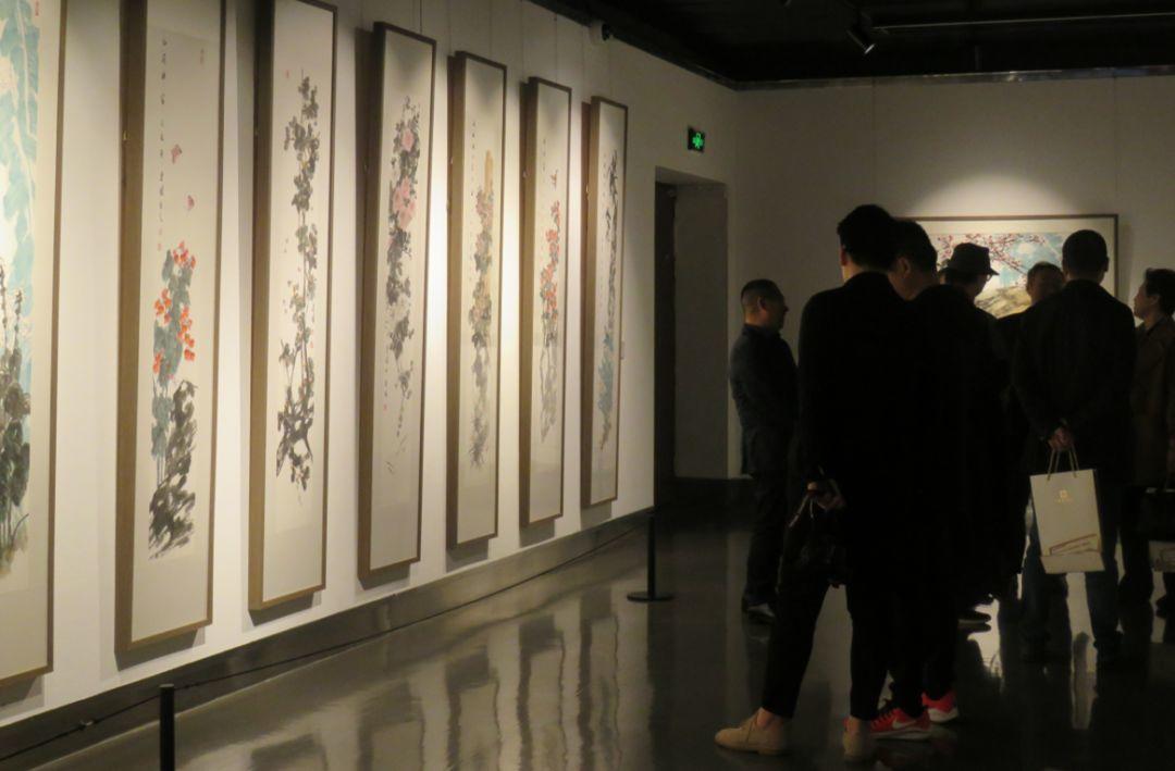 高建胜花鸟画作品邀请展 在淮安市美术馆盛大开幕