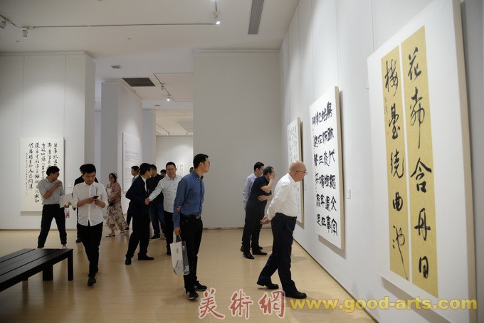 庆祝新中国成立70周年全国国展书法家提名展在汤湖美术馆展出