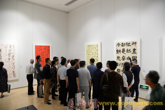 庆祝新中国成立70周年全国国展书法家提名展在汤湖美术馆展出