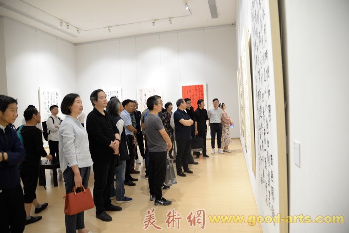 庆祝新中国成立70周年全国国展书法家提名展在汤湖美术馆展出