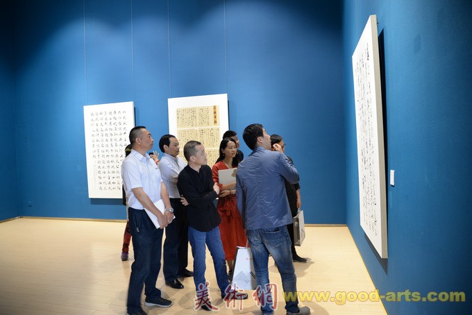 庆祝新中国成立70周年全国国展书法家提名展在汤湖美术馆展出