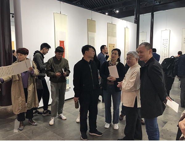 “守望岭南——张桂光书法作品展”在扬州、无锡开幕 &#8211;