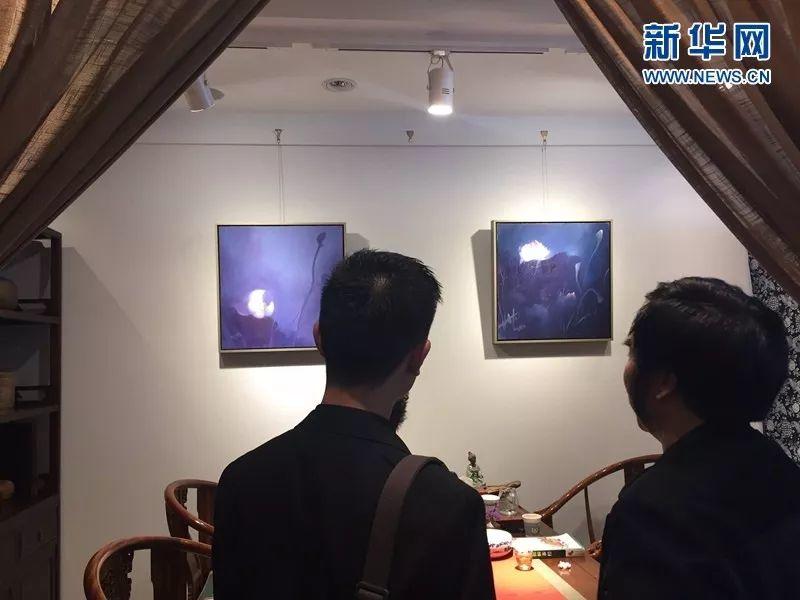 【回顾】2017步健油画荷花雅集展