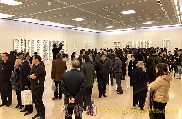 “未央——杨杰书法作品展”在中国美术馆开幕