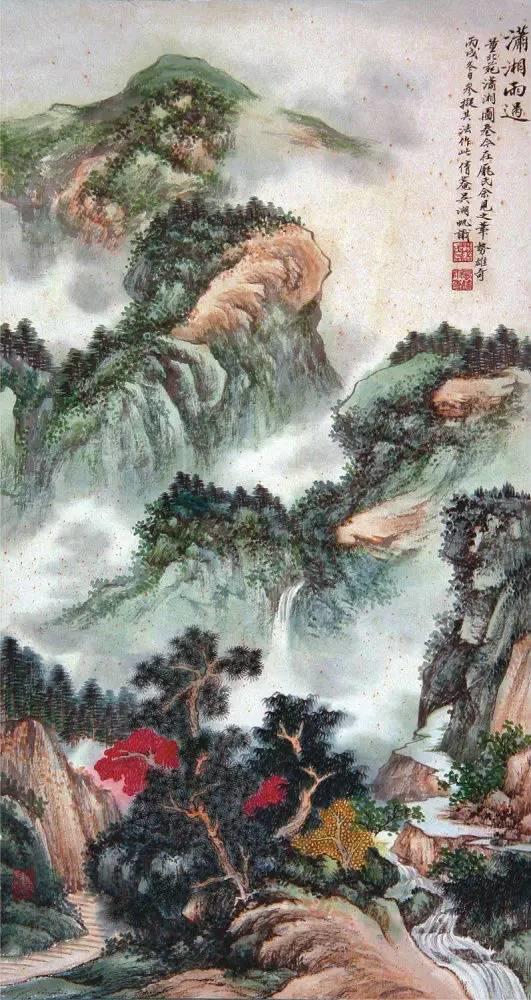 “民国画坛第一人”吴湖帆经典山水画