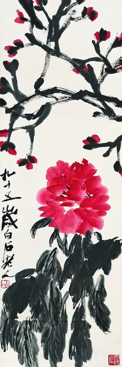 齐白石黄宾虹首次“面谈”花鸟画，浙美明起呈现“秋蕊香”