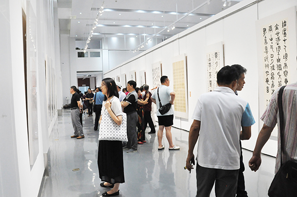 “得意之作”当代篆书名家作品苏州邀请展 暨“守正创新”当代篆书发展苏州大讲堂开幕