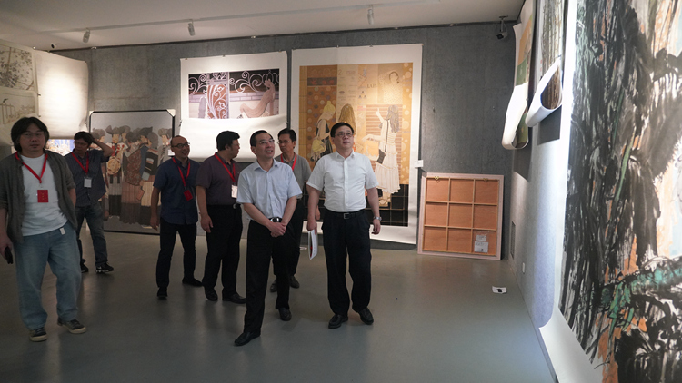 第二届“香凝如故”全国美术作品展（中国画、油画）复评工作会在京举办