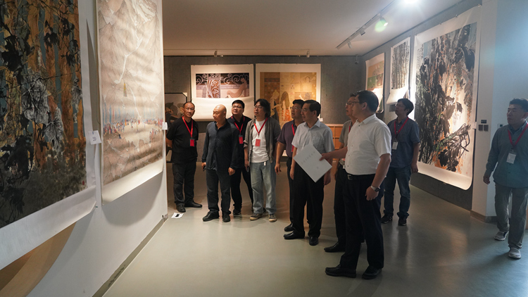 第二届“香凝如故”全国美术作品展（中国画、油画）复评工作会在京举办