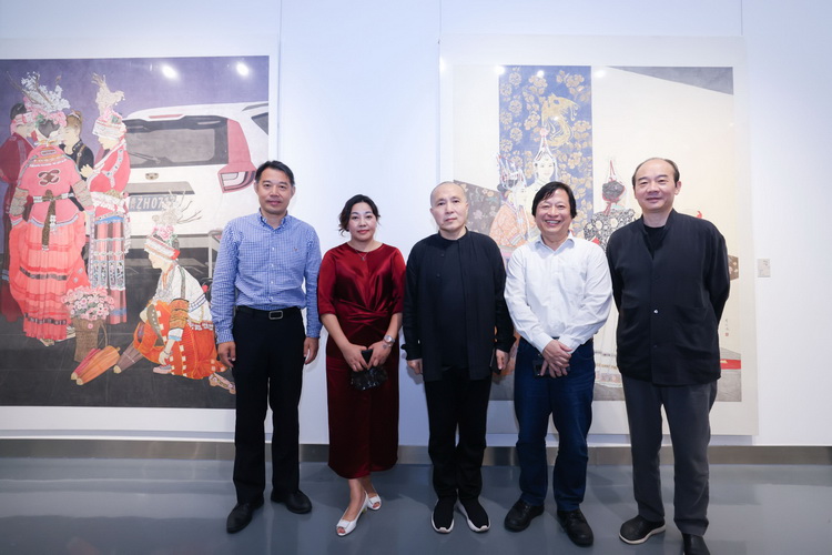 诗意江南——全国工笔画作品展在苏州市尹山湖美术馆开幕