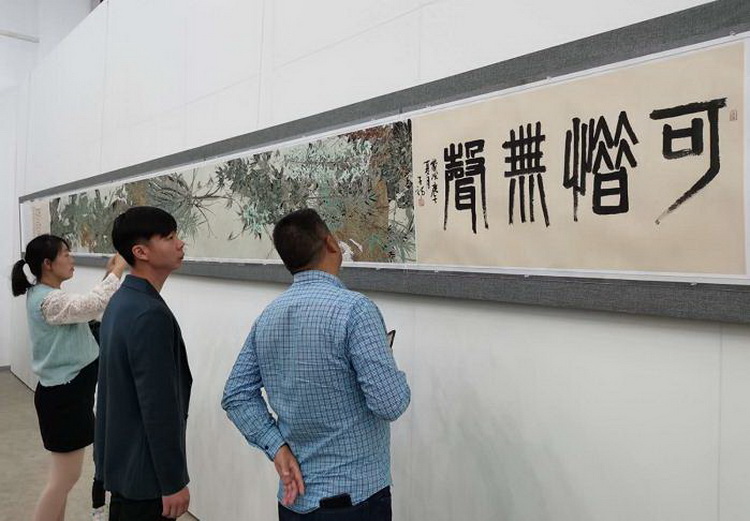 2020“万年浦江”全国中国画（手卷）作品展在浙江浦江隆重开幕