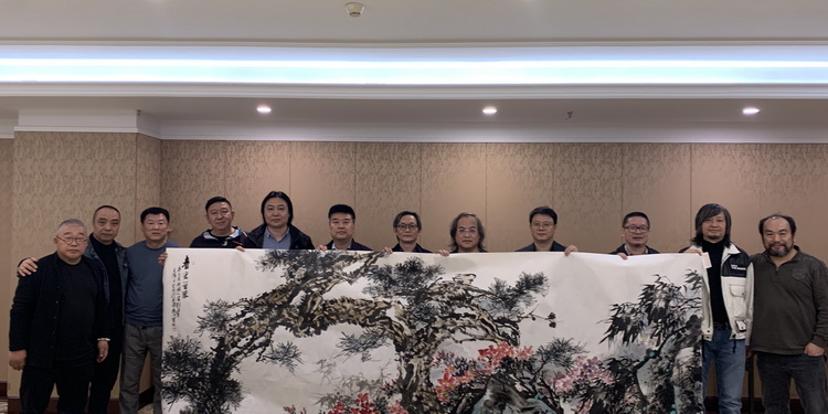 “文艺进万家 健康你我他”中国美协“送欢乐 下基层”赴山东省威海市慰问活动