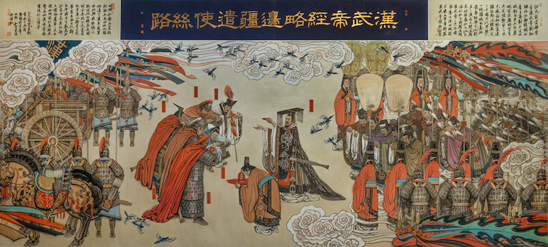 中华艺术宫“一带一路”美术展，呈现70国两百多画家画作