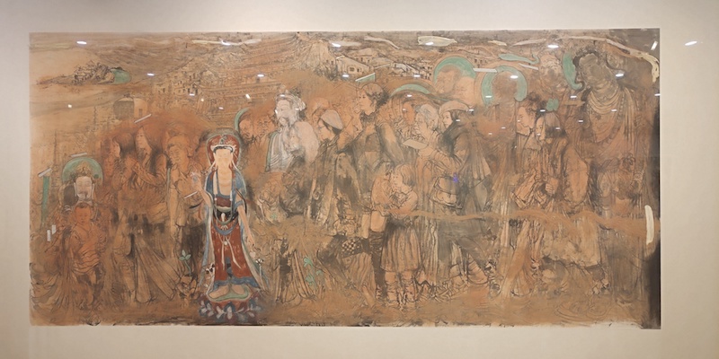 中华艺术宫“一带一路”美术展，呈现70国两百多画家画作