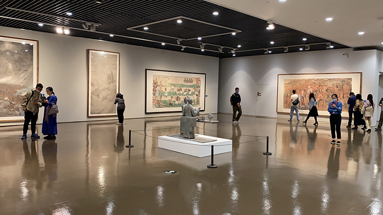 共同的家园——“一带一路”国家美术作品展于中华艺术宫隆重开幕