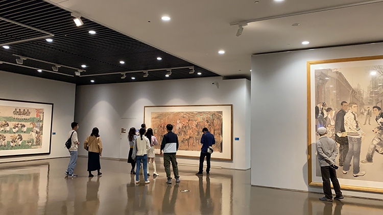 共同的家园——“一带一路”国家美术作品展于中华艺术宫隆重开幕