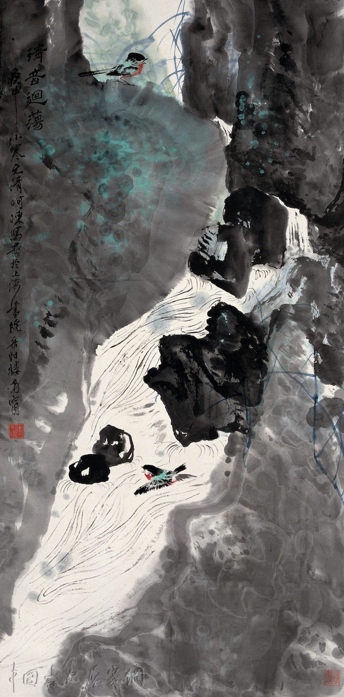 读陆小曼、周錬霞等笔下丹青，上海中国画院展女画师作品