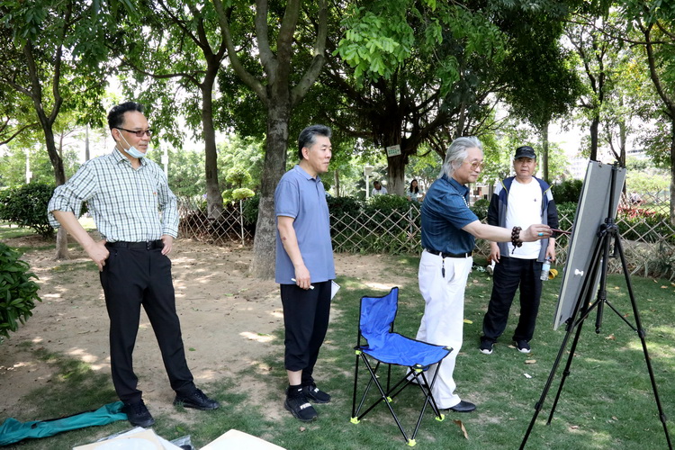 “新时代·新使命·新征程奋进粤港澳大湾区——全国中国画、油画作品展”采风写生活动在广东举行