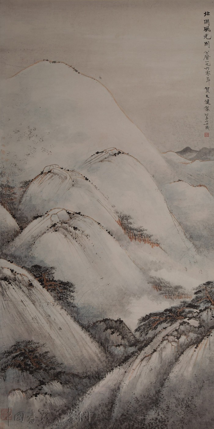 丰子恺吴湖帆笔下的毛泽东诗词，上海中国画院展“江山如画”