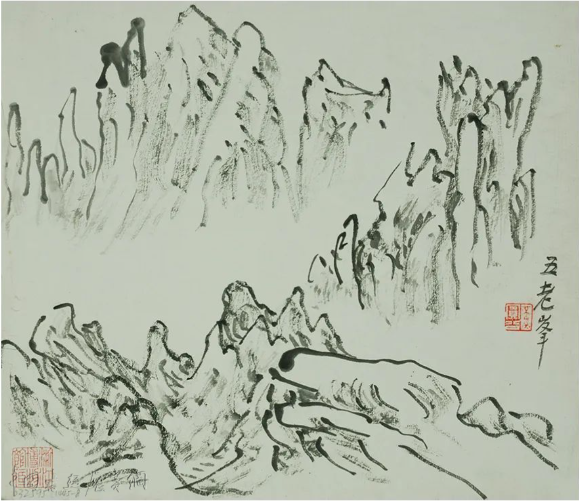 “岁终归黄山，春出新安江”，黄宾虹纪游山水展出