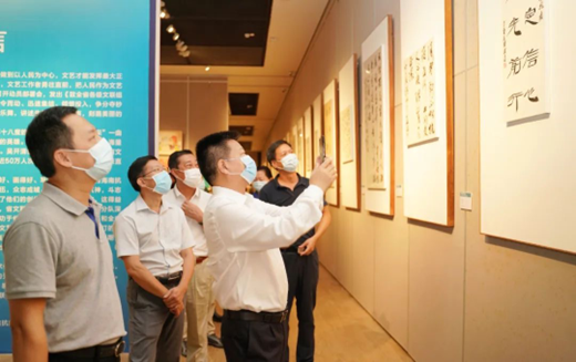 海南省抗疫主题优秀美术书法摄影作品展