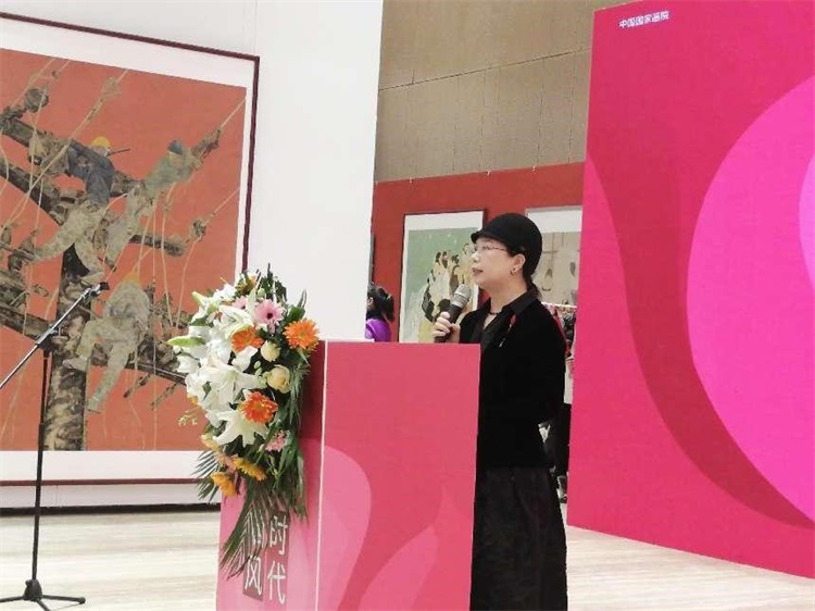 “时代·帼风——庆祝中国女画家协会成立十周年特展暨新象·帼风——中国女画家协会青年画院、书法院美术书法作品展”在京开幕