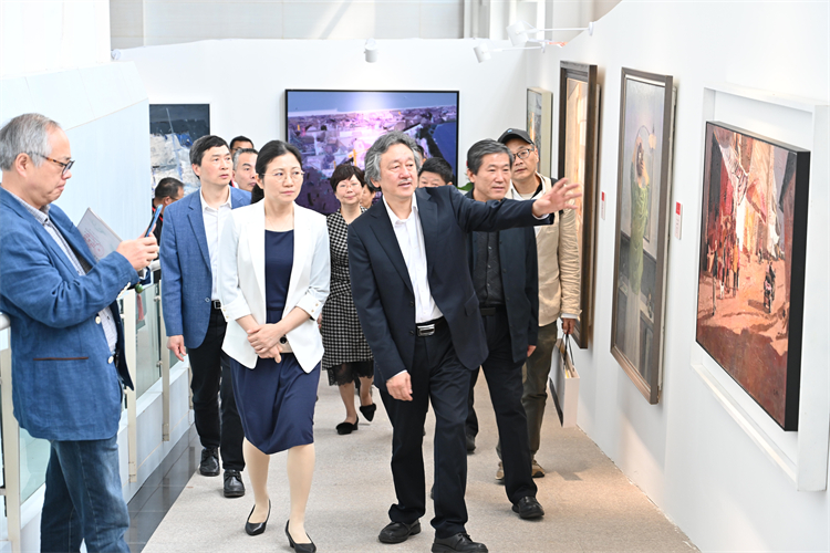 新时代新征程——美术作品展览在嘉兴开幕