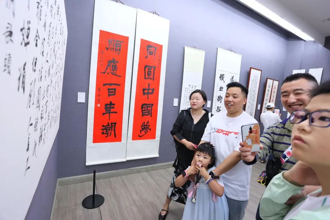 槐轩流韵——刘奇晋书法作品展在四川省诗书画院·中国书画美术馆开幕