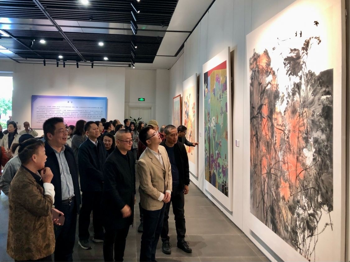 广西新文艺群体美术作品展