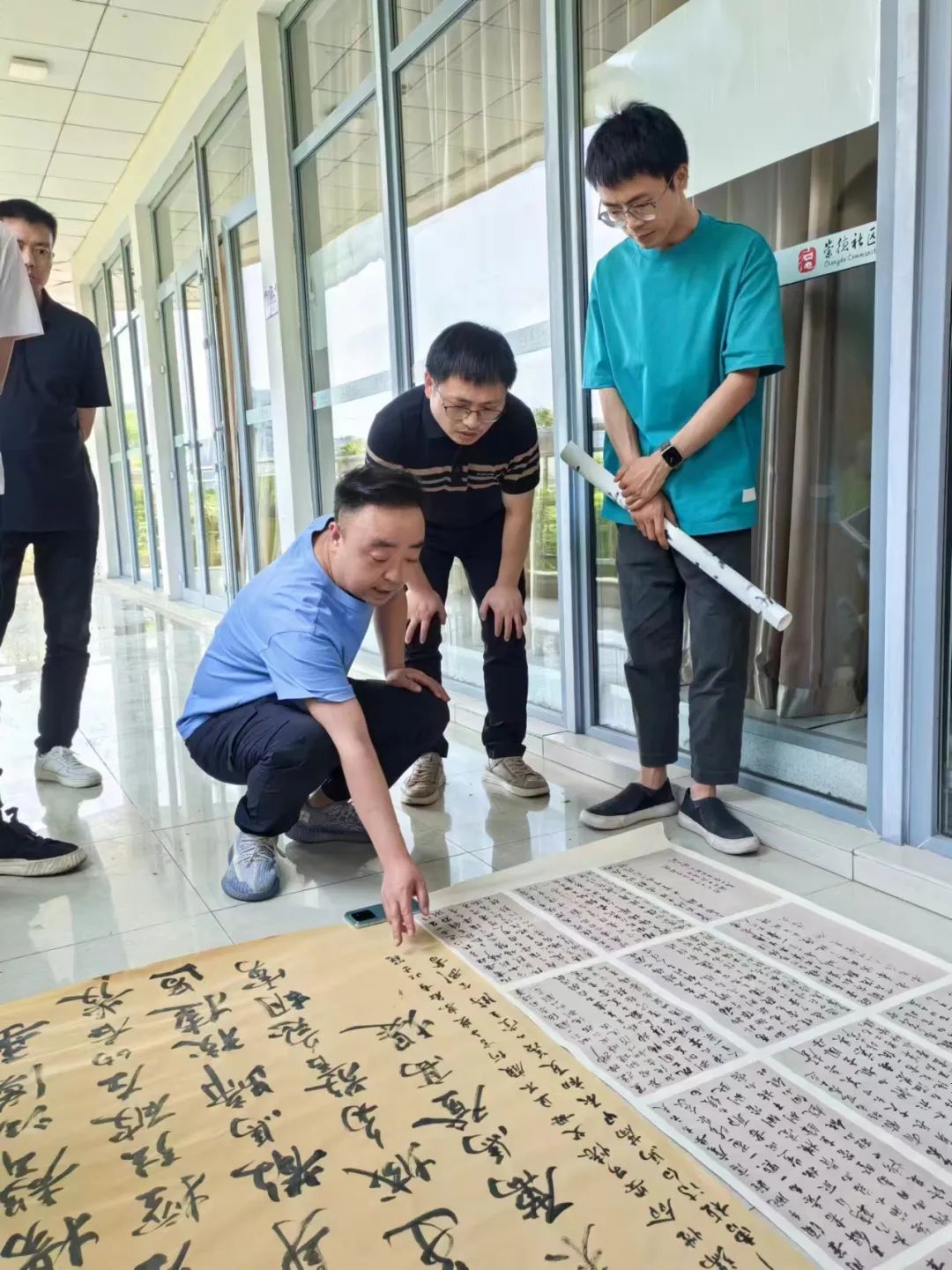 龙泉驿区书法家协会2024年会员书法（行草书）公益培训班成功开班