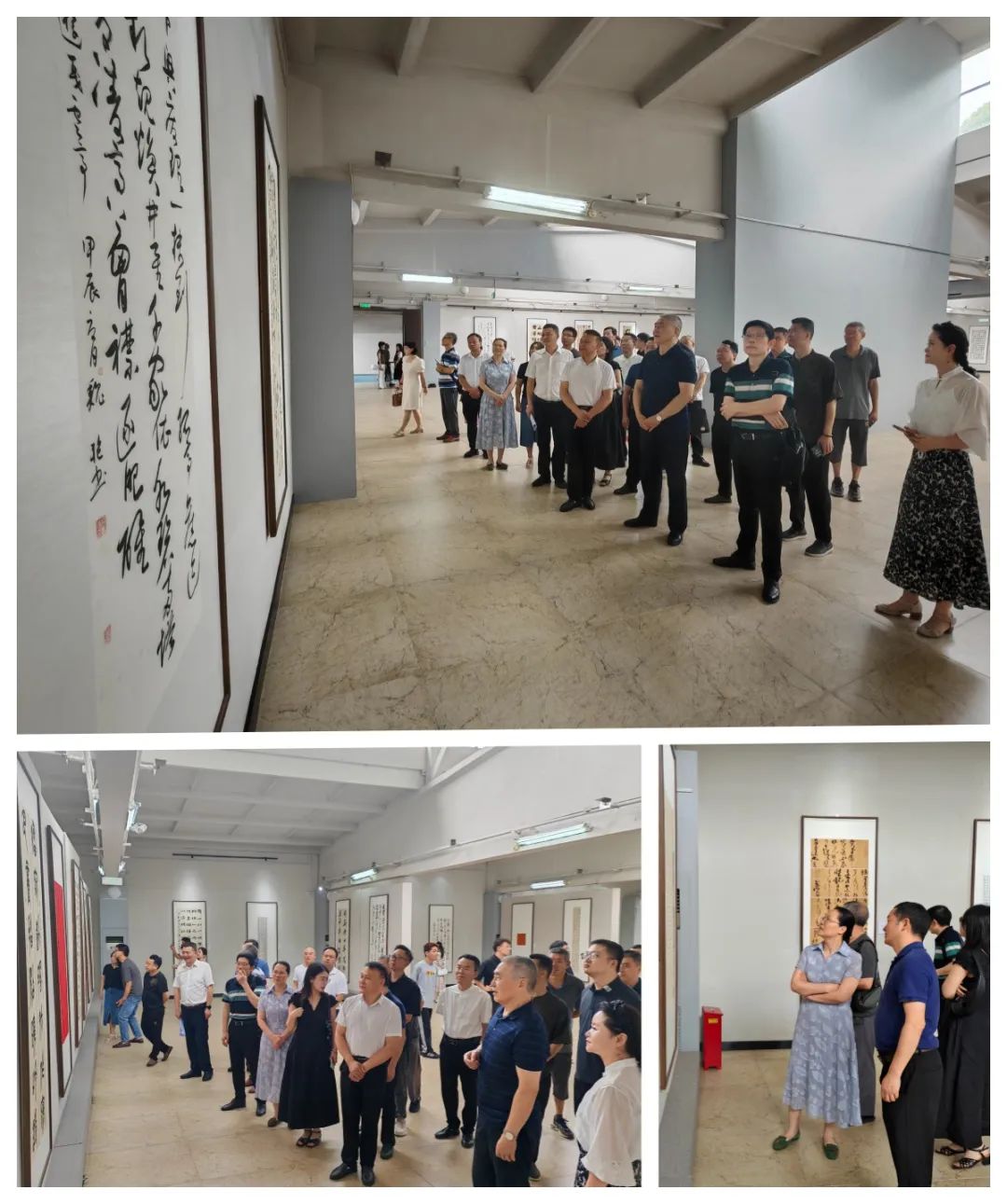 “诗文咏达州”书法作品展交流座谈会暨书法作品看稿会在巴山书画院举行